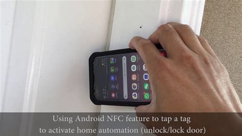 using nfc tags to open garage door|nfc tag automation reddit.